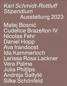Karl Schmidt-Rottluff Stipendium. Die Ausstellung 2023. Katalogschuber
