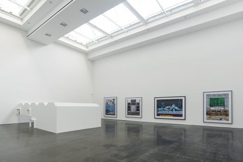 Installationsaufnahme der Ausstellung „d – polytop. Kunst aus Düsseldorf“, Kunsthalle Düsseldorf, 2019
Foto: Katja Illner