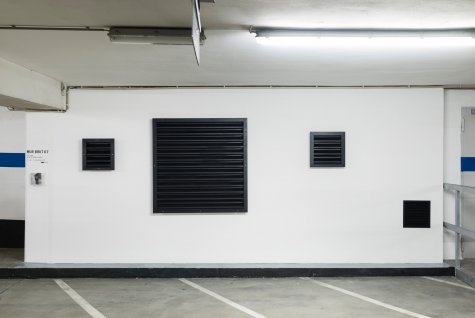 MUR BRUT 07: Tim Löhde IN GOOD COMPANY
Kunsthalle Düsseldorf parking garage, 2016
Photo: Katja Illner