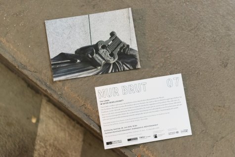 MUR BRUT 07: Tim Löhde IN GOOD COMPANY
Kunsthalle Düsseldorf parking garage, 2016
Photo: Katja Illner