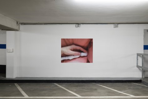MUR BRUT 08: Damaris Kerkhoff – Parkhaus Kunsthalle, Foto: Katja Illner