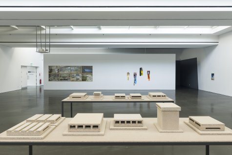 Installationsaufnahme der Ausstellung „d – polytop. Kunst aus Düsseldorf“, Kunsthalle Düsseldorf, 2019
Foto: Katja Illner