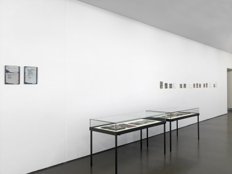 Heinz Hausmann
Installationsansicht ÜBER ECK, Kunsthalle Düsseldorf, 2014
Foto: Achim Kukulies