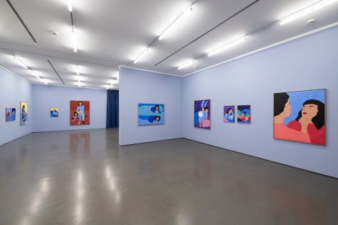 Larissa Rosa Lackner
Installation view: Karl Schmidt-Rottluff Scholarship. The Exhibition 2023, Kunsthalle Düsseldorf, 2023
Photo: Katja Illner
