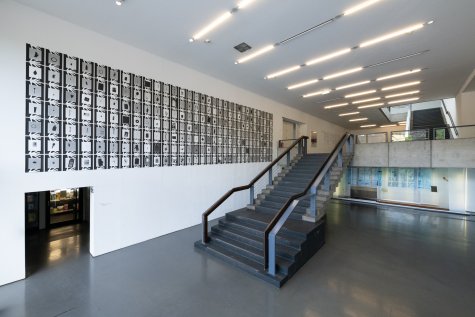 Installationsansicht
Sophie Thun, Stolberggasse zu Friedrichstraße zu Grabbeplatz. Kunsthalle Düsseldorf, 2024.
Foto: Katja Illner