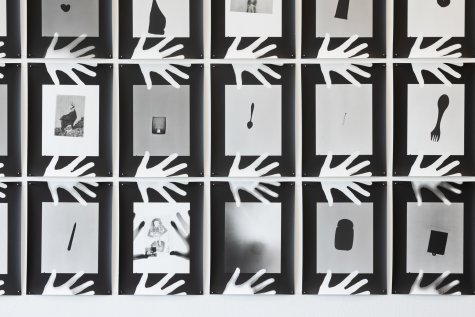 Installationsansicht
Sophie Thun, Stolberggasse zu Friedrichstraße zu Grabbeplatz. Kunsthalle Düsseldorf, 2024. 
Foto: Katja Illner