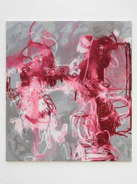 Melike Kara,
koyai I, 2023
Ölstift und Acryl auf Leinwand
200 × 180 cm
Foto: Mareike Tocha
Courtesy: die Künstlerin und Jan Kaps, Köln