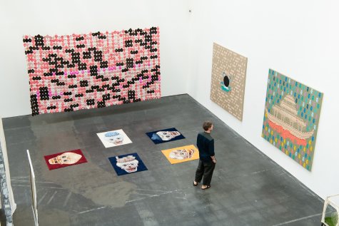 Installationsansicht
NOMIN Bold
Heilung der Erde. 50 Jahre Deutsch-Mongolische Freundschaft. Kunsthalle Düsseldorf 2024.
Foto: Katja Illner