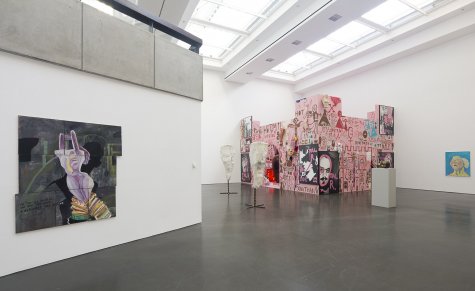 „Avatar und Atavismus. Outside der Avantgarde“, Installationsansicht Kunsthalle Düsseldorf, 2015
Foto: Katja Illner