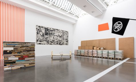Installation view „Wirtschaftswerte / Museumswerte“, Kunsthalle Düsseldorf, 2017, Photo: Katja Illner