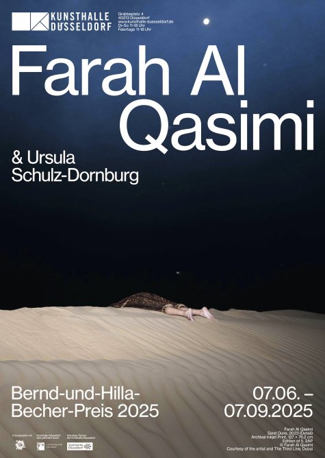Bernd-und-Hilla-Becher-Preis 2025
Farah Al Qasimi & Ursula Schulz–Dornburg
7.6. – 7.9.2025