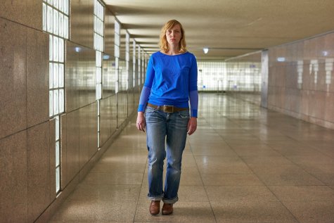 MUR BRUT 04: Marlin de Haan IN OUT UP DOWN
Parkhaus Kunsthalle Düsseldorf, 2015
Photo: Gregor Herse