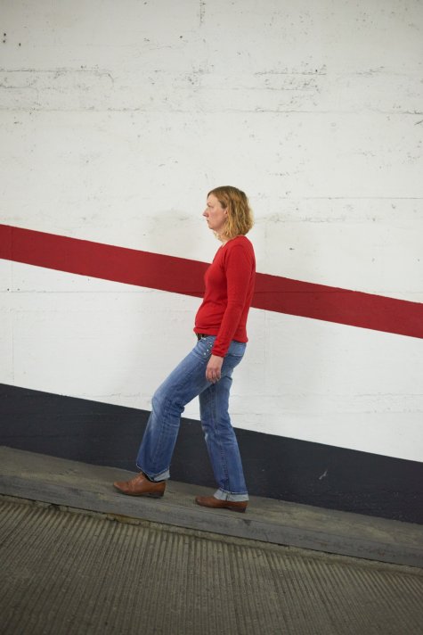 MUR BRUT 04: Marlin de Haan IN OUT UP DOWN
Parkhaus Kunsthalle Düsseldorf, 2015
Photo: Gregor Herse