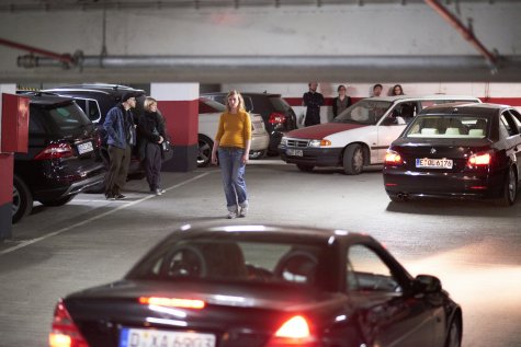 MUR BRUT 04: Marlin de Haan IN OUT UP DOWN
Parkhaus Kunsthalle Düsseldorf, 2015
Photo: Gregor Herse