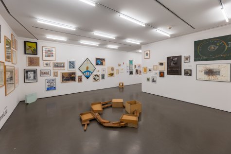 Installation view Charly. Karl-Heinz Rummeny, 1956 – 2022. Life, Work, Collection, Oeuvre, 
Kunsthalle Düsseldorf, 2023
Photo: Melanie Zanin