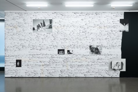 Carina Brandes
„Es liebt Dich und Deine Körperlichkeit ein Verwirrter“, Kunsthalle Düsseldorf, 2022
Foto: Katja Illner