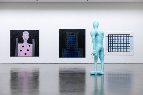 Raphaela Simon
„Es liebt Dich und Deine Körperlichkeit ein Verwirrter“, Kunsthalle Düsseldorf, 2022
Foto: Katja Illner