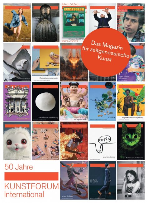 KUNSTFORUM international
Vor 50 Jahren als Insiderblatt konzipiert, sind wir heute eine der wichtigsten Fachzeitschriften für aktuelle Kunst in Deutschland und für immer breitere Interessenkreise die unentbehrliche Orientierungshilfe geworden – die Enzyklopädie zur Kunst der Zeit.