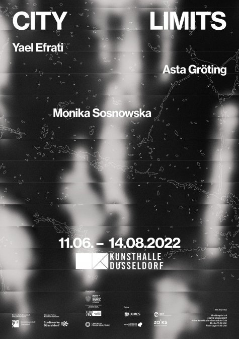 Yael Efrati, Asta Gröting, Monika Sosnowska
City Limits
11.6. – 14.8.2022