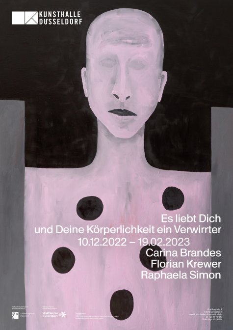 Carina Brandes / Florian Krewer / Raphaela Simon
Es liebt Dich und Deine Körperlichkeit ein Verwirrter
10.12.2022 – 19.2.2023