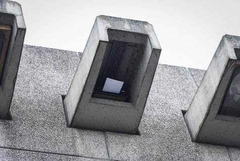 Klasse Katharina Grosse
Ein Drucker druckt Archiv in die Stadt., 2017