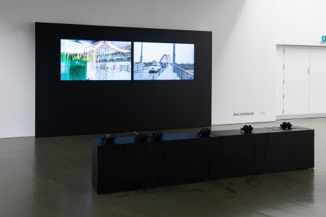 Ava Irandoost
Installation view: Karl Schmidt-Rottluff Scholarship. The Exhibition 2023, Kunsthalle Düsseldorf, 2023
Photo: Katja Illner