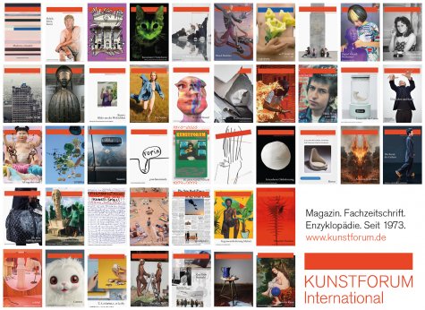 KUNSTFORUM International

KUNSTFORUM International the writers’ magazine for contemporary art.
