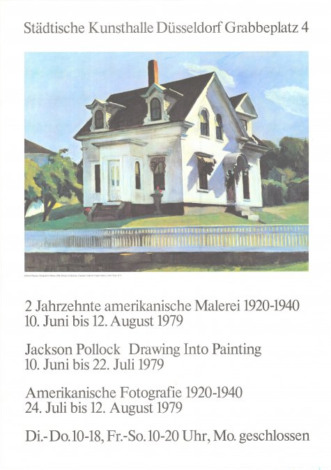 2 Jahrzehnte amerikanische Malerei 1920 – 1940
10.6. – 12.8.1979