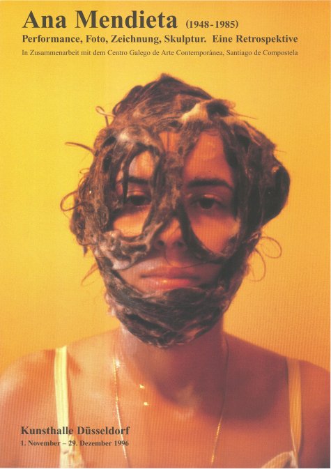 Performance, Foto, Zeichnung, Skulptur. Eine Retrospektive
Ana Mendieta (1948-1985)
1.11. – 29.12.1996