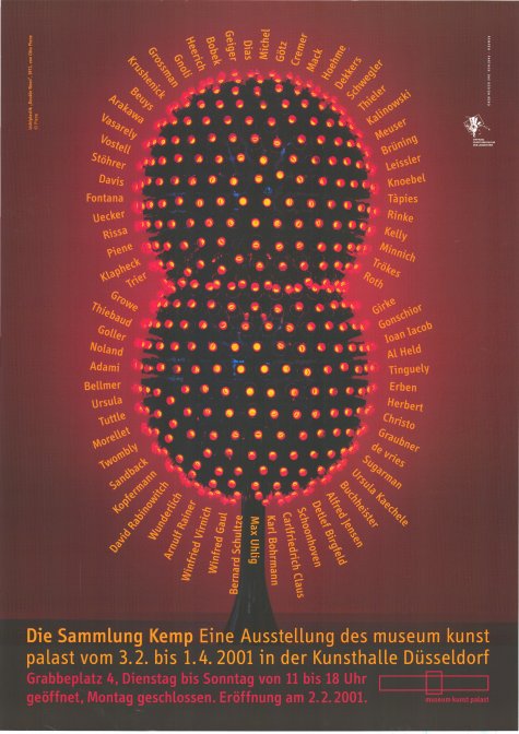 Die Sammlung Kemp
Eine Ausstellung des museum kunst palast
3.2. – 1.4.2001