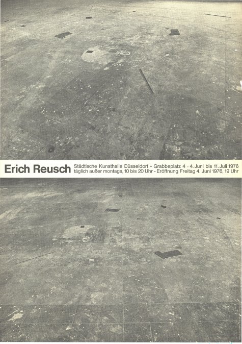 Plastik, Elektrostatische Objekte, Collagen, Zeichnungen
Erich Reusch
4.6. – 11.7.1976