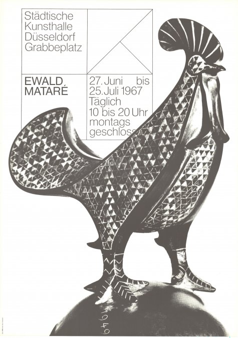 Ewald Mataré
27.Juni – 25. Juli 1967