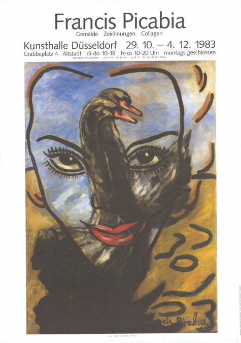 Gemälde, Zeichnungen, Collagen
Francis Picabia
29.10. – 4.12.1983