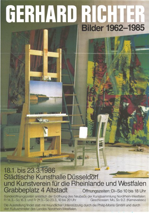 Bilder 1962-1985
Gerhard Richter
18.1. – 23.3.1986