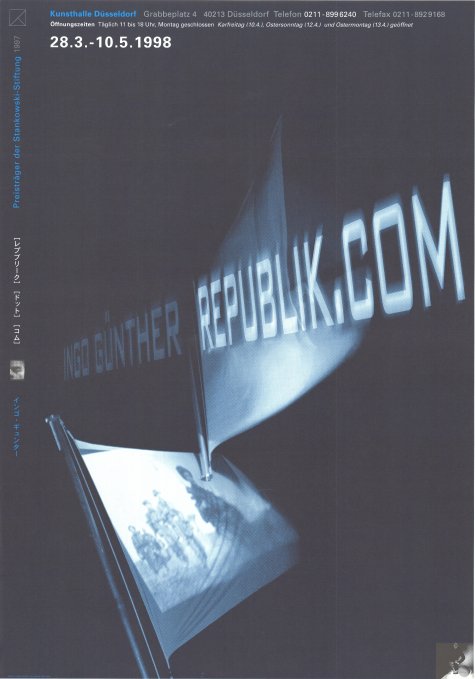 REPUBLIK.COM
Ingo Günther
28.3. – 10.5.1998