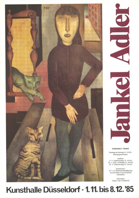 Malerei, Zeichnung und Grafik 1919-1949
Jankel Adler
1.11. – 8.12.1985