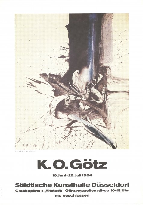 Gemälde, Monotypien, Gouachen 1935-1983
K. O. Götz
16.6. – 22.7.1984