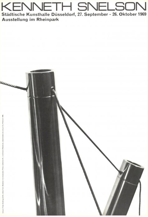 Kenneth Snelson
27.09.-26.10.1969