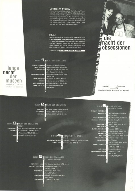 die nacht der Obsessionen
04.05.2002