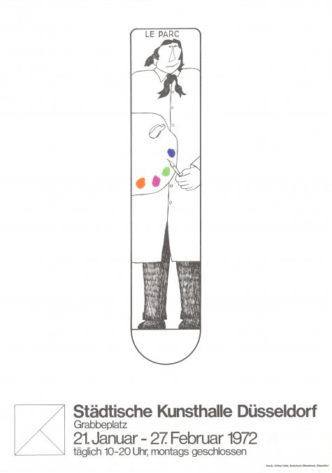 Recherches-Untersuchungen. Licht, Kinetik, Environment, Spiel
Julio Le Parc
21.1. – 27.2.1972