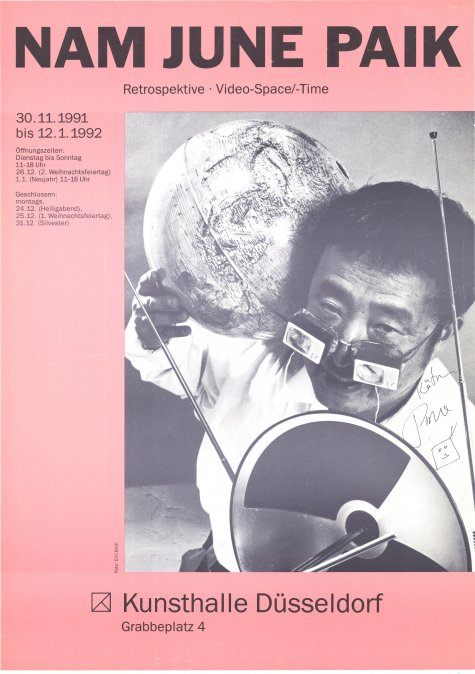 Retrospektive. Video-Space/-Time
Nam June Paik
30.11.1991 – 12.1.1992