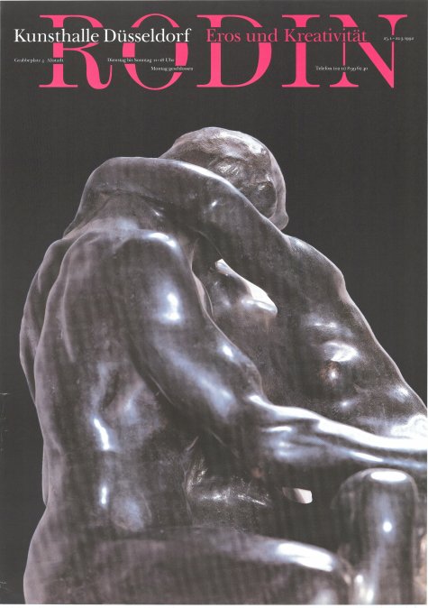 Eros und Kreativität
Rodin
25.1. – 29.3.1992