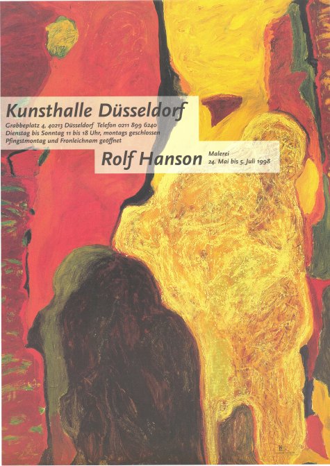 Rolf Hanson
24.5. – 5.7.1998
