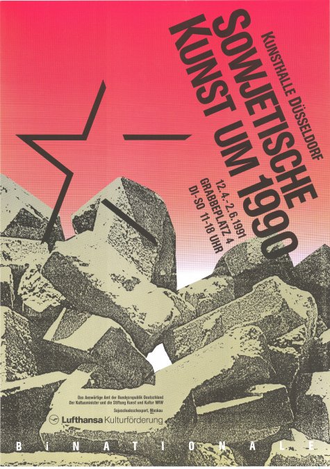 BiNATIONALE Israel / UdSSR
Sowjetische Kunst um 1990
12.4. – 2.6.1991