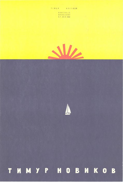 Timur Novikov / St. Petersburg
Tonel (Antonio Eligio) / Havanna, David Reeb / Tel Aviv
3.7. – 22.8.1993