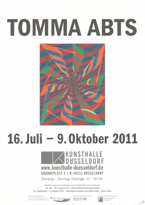 Tomma Abts
16.7. – 9.10.2011