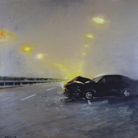 Liu Xiaodong 
Traffic Accident, 2002
© Liu Xiaodong