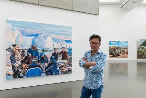 Liu Xiaodong in der Kunsthalle Düsseldorf
© Foto: Katja Illner