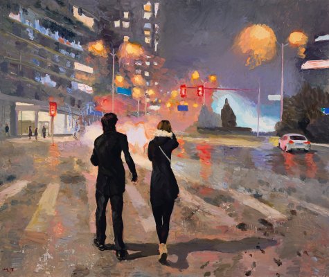 Liu Xiaodong 
Your city 1, 2017
© Liu Xiaodong