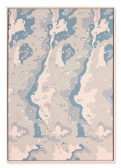 Max Schulze
Der Wunsch zu verschwinden (Camopedia) No. 28, 2019
Edelmatte Wandfarbe in Premium-Qualität auf Leinwand, 130 × 90 cm